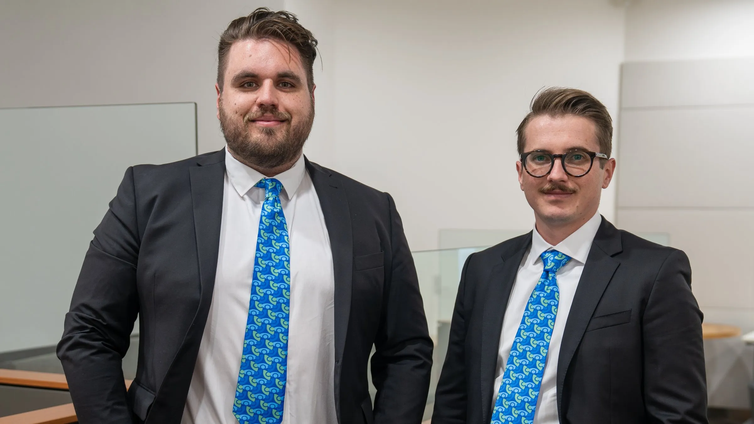 Two members of the JC Commercial team